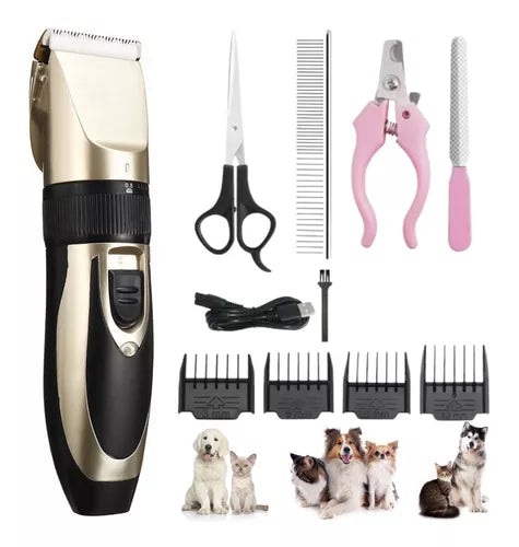 Máquina de Aparar pelo de Animais de Estimação (sem Fio)