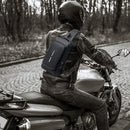 Pochet masculina com cadeado à prova d'água anti-roubo Azul