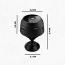 Mini Câmera Espiã A9 Wifi com Sensor e Visão Noturna