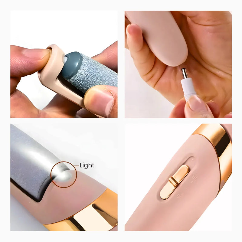 Lixa Esfoliadora Elétrica para Pés