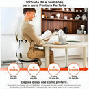 Almofada de Apoio Lombar Cadeira Correção de Coluna GG - AZU