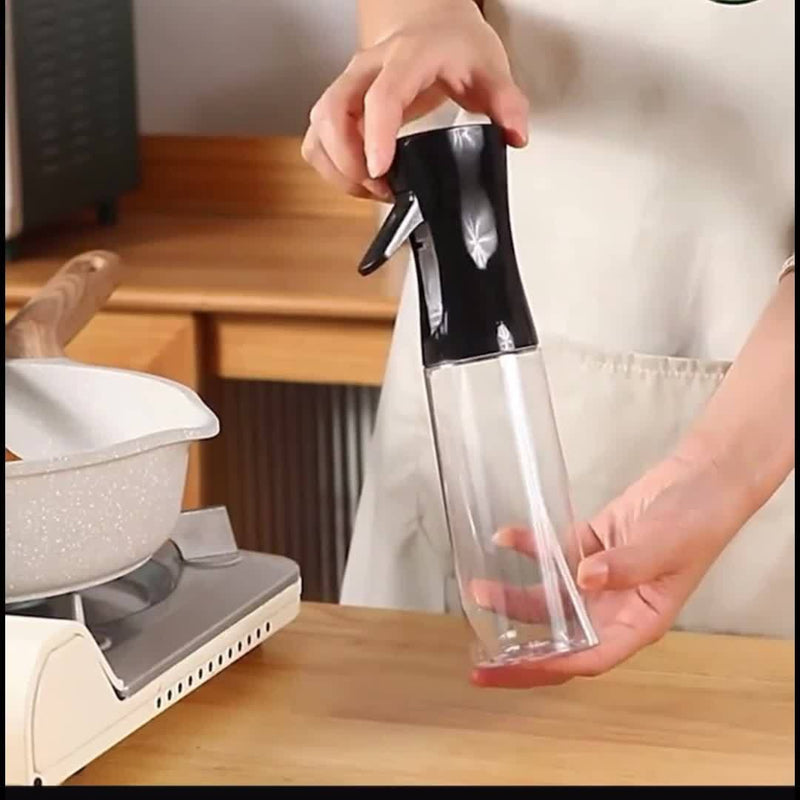 Spray dispensador de óleo, azeite, vinagre controlável e econômico para o seu dia-a-dia na cozinha.