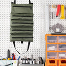 Bolsa organizadora de ferramentas pesadas, super resistente e à prova d’ água. Equipamento de segurança industrial durável, portátil e elegante com vários compartimentos.