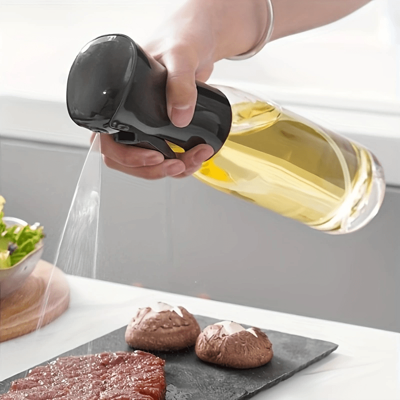 Spray dispensador de óleo, azeite, vinagre controlável e econômico para o seu dia-a-dia na cozinha.