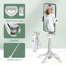 Mini bastão de selfie portátil multifuncional sem fio para viagens, vlogs, EAD, e muito mais