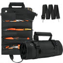 Bolsa organizadora de ferramentas pesadas, super resistente e à prova d’ água. Equipamento de segurança industrial durável, portátil e elegante com vários compartimentos.