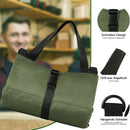 Bolsa organizadora de ferramentas pesadas, super resistente e à prova d’ água. Equipamento de segurança industrial durável, portátil e elegante com vários compartimentos.