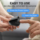 Termômetro médico para medir febre sem contato na pele e ouvido e Mini Oxímetro que mede oxigênio no sangue