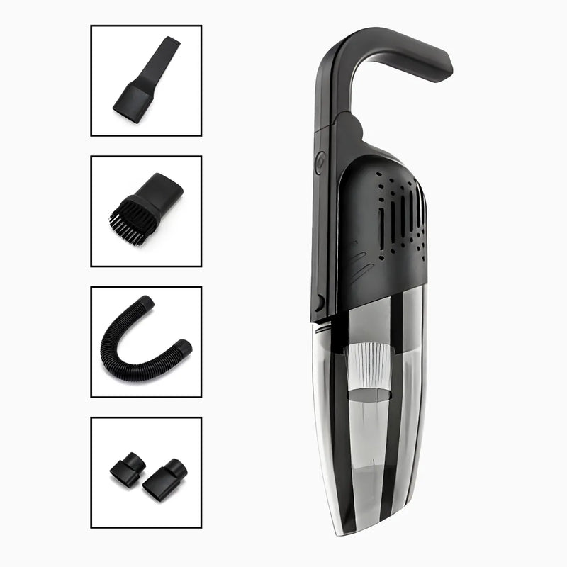 Aspirador de Pó Sem Fio Portátil para Casa e Carro