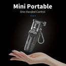 Mini bastão de selfie portátil multifuncional sem fio para viagens, vlogs, EAD, e muito mais